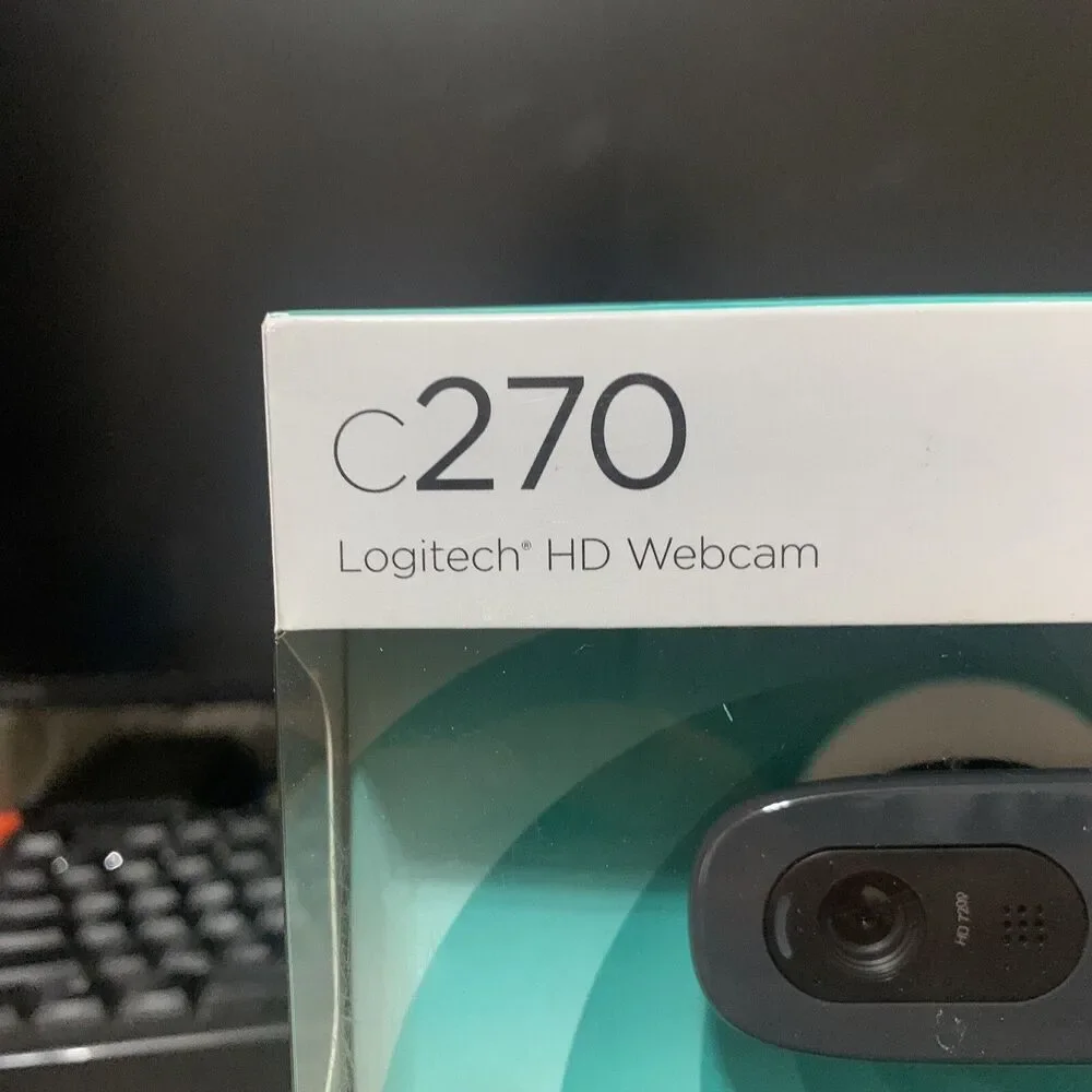 Logitech C270 Webcam HD 720p Widescreen for Video Calling and Recording NEW